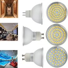 10Pcs/Lot Led Spotlight MR16 LED Lamp 4W 6W 8W Led Bulb Lights AC / DC 12V 24V 220V GU10 SMD 2835 Replace Halogen Lighting 2024 - buy cheap