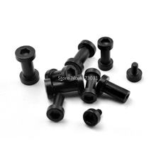 4pcs DIY Tool Shank Screw Hexagon Socket Butt Button Nut Screw / Black Lock Screw Fk20 2024 - buy cheap