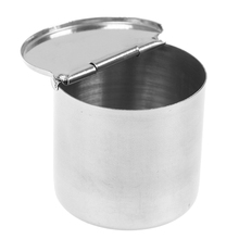 Alcohol Disinfection Jar Half Clamshell Oral Ointment Cylinder Dentist Material 5*5cm Stainless Steel Medical Dental Cotton Tank 2024 - buy cheap