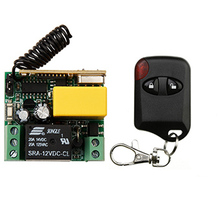 Venda quente mais recente AC220V 10A 1CH Interruptor de Luz de Controle Remoto Transmissor Receptor de Rádio Módulo de Saída de Relé teleswitch e olho de gato