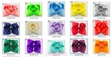 free shipping 50pcs 7-8'' double layered boutique hair bows stacked ABC hair bows girl hair accessories 2024 - buy cheap