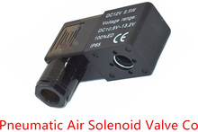 1 шт. Dia пневматический контроль воздуха Соленоидный клапан Coill черный DC12V DC24V AC36V AC110V AC220V AC380V 2024 - купить недорого