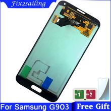 Super Amoled LCD For Samsung GALAXY S5 Neo G903 G903F 100% Tested LCD Touch Screen Digitizer Full Assembly Replacement parts 2024 - buy cheap