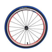 CCT 20 "x 1 1/8" neumáticos de bicicleta de carreras de neumático 60TPI 451 conectada Rim 6 8Bar/100PSI para Minivelo BMX bicicleta plegable partes 2024 - compra barato