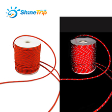 ShineTrip 5MM Diameter Reflective Paracord String Windproof Tent Rope Guy Line For Camping Tent Kit Camping Reflective Guy Ropes 2024 - buy cheap