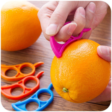 Criativo laranja peelers zesters limão slicer fruit stripper fácil abridor citrus faca ferramentas de cozinha gadgets (cor aleatória) 2024 - compre barato