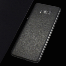 Роскошная кожаная наклейка «сделай сам», защитная пленка на заднюю панель для SAMSUNG Galaxy S10e S9 + S8 Plus S7 Edge Note 8 Note 9 5 2024 - купить недорого