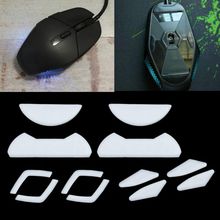 2 Sets/pack Gaming Mouse Feet Mouse Skate For Logitech G302 G303 White Mouse Glides Curve Edge C26 2024 - buy cheap