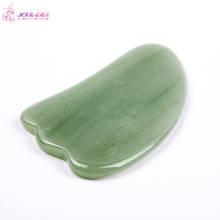 HIMABM Green Aventurine Gua Sha Guasha Board plates Face Massage Beauty Chinese Natural Jade Health Care Massage Scrape Tools 2024 - buy cheap