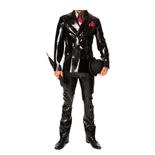 2019 New Style Latex Rubber Men Western-Style Clothes Magician Costume Size XXS-XXL 2024 - buy cheap