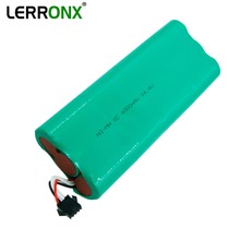 LERRONX-batería recargable para Ecovacs Deebot D58 D56 D54, 4,0ah, 14,4 V, alta capacidad, 4000mAh, batería para barredora NI-MH 2024 - compra barato