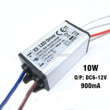 5pcs/lot  High Quality LED Driver DC6-12v 10w 900mA 2-3x3 LED Power Supply Waterproof IP67 FloodLight Constant Current Driver 2024 - buy cheap