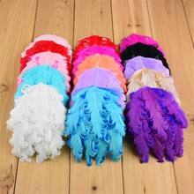 24pcs/lot 24 Color U Pick 4 Inch Nagorie Curly Feather Pads Applique Wedding Decoration Hair Accessories DIY Part Hat TH17 2024 - buy cheap