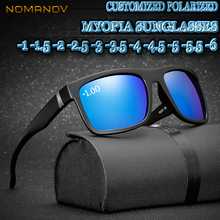 Gafas de sol polarizadas para miopía, lentes polarizadas de moda Retro, cuadradas y coloridas con espejo, personalizadas, de 1 a 6 2024 - compra barato