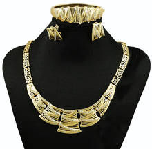 new design big gold fine jewelry sets african big jewelry sets wedding jewelry sets women necklace african sets 2024 - buy cheap