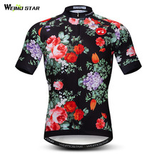 Weimostar Summer Men Cycling Jersey Top 2019 Bike Team Cycling Wear Breathable Bicycle Jersey Shirt Mountain Road Bike Clothing 2024 - buy cheap