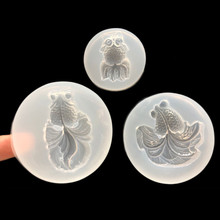 Molde de silicona transparente para manualidades, Moldes de resina epoxi decorativo de resina para joyería 2024 - compra barato