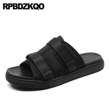 Zapatos Ponerse Negro Playa Malla Zapatillas Hombres Runway Plataforma Diapositivas Impermeable Sandalias Para Hombre 2018 Verano Al Aire Libre Agua 2024 - compra barato