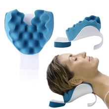 Travel pillow Neck Fitness Massage Head Neck Tension Release Pillow Anti Stress Headaches Pain Relief Correction Posture 2024 - buy cheap