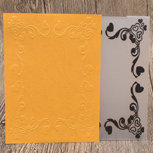 Rectangle Lace Frame Plastic Embossing Folders for Card Making Scrapbooking Wedding Paper Cards Photo Album Decor 2024 - buy cheap