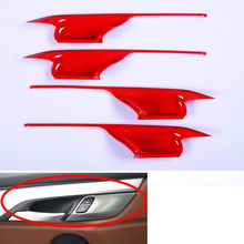 3 Colors Available 4PCS/SET Car Inner Side Door Handle Bowl Cover Trim Strip Moulding Decoration Fits For BMW 2014 2015 X5 X6 2024 - buy cheap