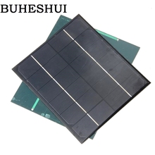 BUHESHUI 6W 6V Mini Solar Cell Solar Module Monocrystalline Solar Panel DIY Solar Charger High Quality 200*170*3MM Free Shipping 2024 - buy cheap