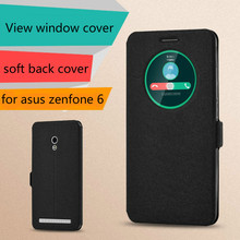 Flip Window Cover for ASUS Zenfone 6 Case View Window Leather Case for ASUS Zenfone 6 A600CG T00G Protective Phone Bag Fundas 2024 - buy cheap