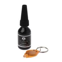 Cola de luz uv 5 segunda correção 15ml com lâmpada uv, forte aderência para vidro cerâmico novo 2024 - compre barato