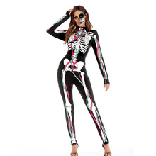 Thriller-disfraz de Halloween para mujer, disfraz divertido de Thriller, con estructura de cuerpo humano realista, para escenario, 2018 2024 - compra barato