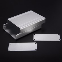 1 peça-caixa de instrumentos, de alumínio prata, corpo dividido, caixa de alumínio extrudido, projeto eletrônico, novo 2024 - compre barato