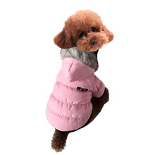 New Arrival Puff Thick Warm Style Pet Dogs Winter Coat Free Shiping By CPAM Dogs Clothing 2024 - buy cheap