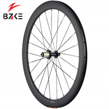 Cubo de carbono 700c para bicicleta de estrada, 50mm de profundidade, pneu clincher r13 2024 - compre barato