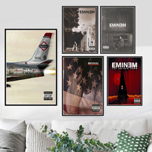 Eminem Revival Kamikaze Rap Hip Hop Music Album Star Poster Prints Oil Painting Canvas Wall Art Pictures Living Room Home Decor 2024 - buy cheap