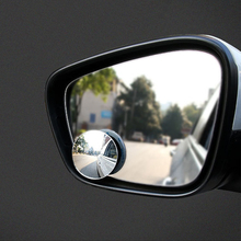 2pcs Car Accessories Small Round Mirror Car Rearview Mirror Blind Spot Wide Angle Len 360 degree Rotation Adjustable Convex Auto 2024 - buy cheap