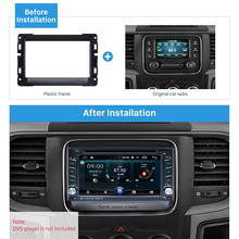 Seicane 2Din Car Fascia FrSeicane ame Installation Dashboard Refitting Bezel Panel For 2013 2014 2015 Dodge Ram 1500 2500 3500 2024 - buy cheap