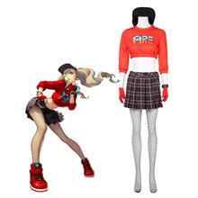 Persona 5 Cosplay Costume Anne Takamaki Cosplay Costume Dress Skirt School Uniform Halloween Carnival Costumes 2024 - buy cheap