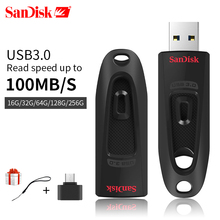 Original SanDisk CZ48 USB Flash Drive 256GB 128GB GB GB 16 32 64GB U Disco Chave USB 3.0 100 MB/S Pen Drives Vara Flash Drive Genuine 2024 - compre barato