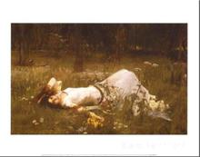 Ophelia от John William Waterhouse, знаменитая картина маслом, Репродукция ручной работы, высокое качество 2024 - купить недорого