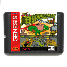 Boogerman-tarjeta de juego A Pick And Flick Adventure para Sega MD de 16 bits, para Mega Drive, para consola Genesis, PAL, USA, JAP 2024 - compra barato