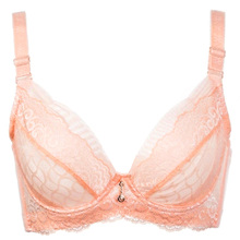 Bralette fino Floral para mujer, nuevos sujetadores de encaje, ropa interior, Tops de lencería con escote en V profundo, sujetador Sexy de talla grande 2024 - compra barato