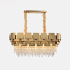 Luminária suspensa com luzes led e14, candelabro em aço inoxidável dourado suspenso - especificações Luminária suspensa com luzes led e14, candelabro em aço inoxidável dourado suspenso - especificações