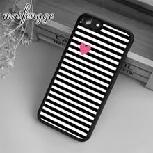 Maifengge-capa de celular rosa com coração, para iphone 5, 6, 6s, 7, 8 plus, x, xr, xs, max, 11, 12 pro, samsung galaxy, s7edge, s8, s9, s10 2024 - compre barato