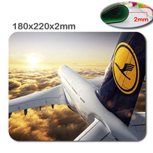 Plane in The Sky Cool Game Custom Large Mouse Mats Rubber Pad Your Desk Non-Skid Rubber Pad Cool Non-slip and Durable Mouse Pad 2024 - buy cheap