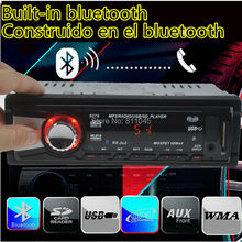 New 12V Car Radio Player MP3 car Audio Player Bluetooth Phone with USB/SD card/MMC Car radios hand free bluetooth In-Dash 1 DIN 2024 - buy cheap