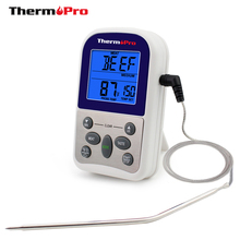 Thermopro TP10S Digital Food Probe Oven Thermometer Timer Temperature Sensor LCD Meat BBQ Temperature Gauge Kitchen Cooking Tool 2024 - buy cheap