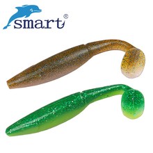 Smart 5Pcs Soft Baits 100mm 9.3g Fishing Lure Silicone Bait Isca Artificial Para Pesca Plastic Grub Bass Leurre Peche Fake Fish 2024 - buy cheap