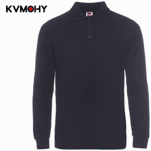 Polo Shirt Men Solid Color Long-Sleeve Men's Polos New Arrival Breathable Brand Clothing Camisa Polos Para Hombre Shirts 2024 - buy cheap