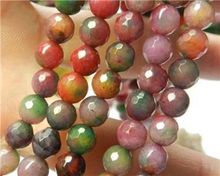 New Faceted 6mm Multicolor Round Onyx Loose Beads Strand Fashion Jewelry Making Design Natural Stone Gifts For Girls Women 2024 - buy cheap