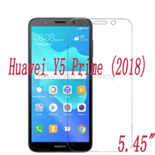 2 pcs 9 H-à prova de Explosão Película Protetora de Vidro Temperado Protetor de Tela do telefone móvel para Huawei Y5 Prime (2018) 5.45" 2024 - compre barato