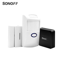 Sonoff-Convertidor de señal inalámbrica RF Bridge 433Mhz, Sensor de puerta PIR, módulo de automatización de domótica, funciona con Alexa y Google Home 2024 - compra barato